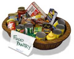 image of bsket of food pantry items